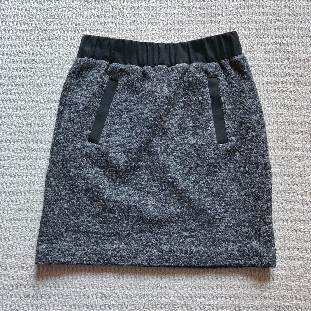 Ann Taylor LOFT Wool Blend Miniskirt for Work